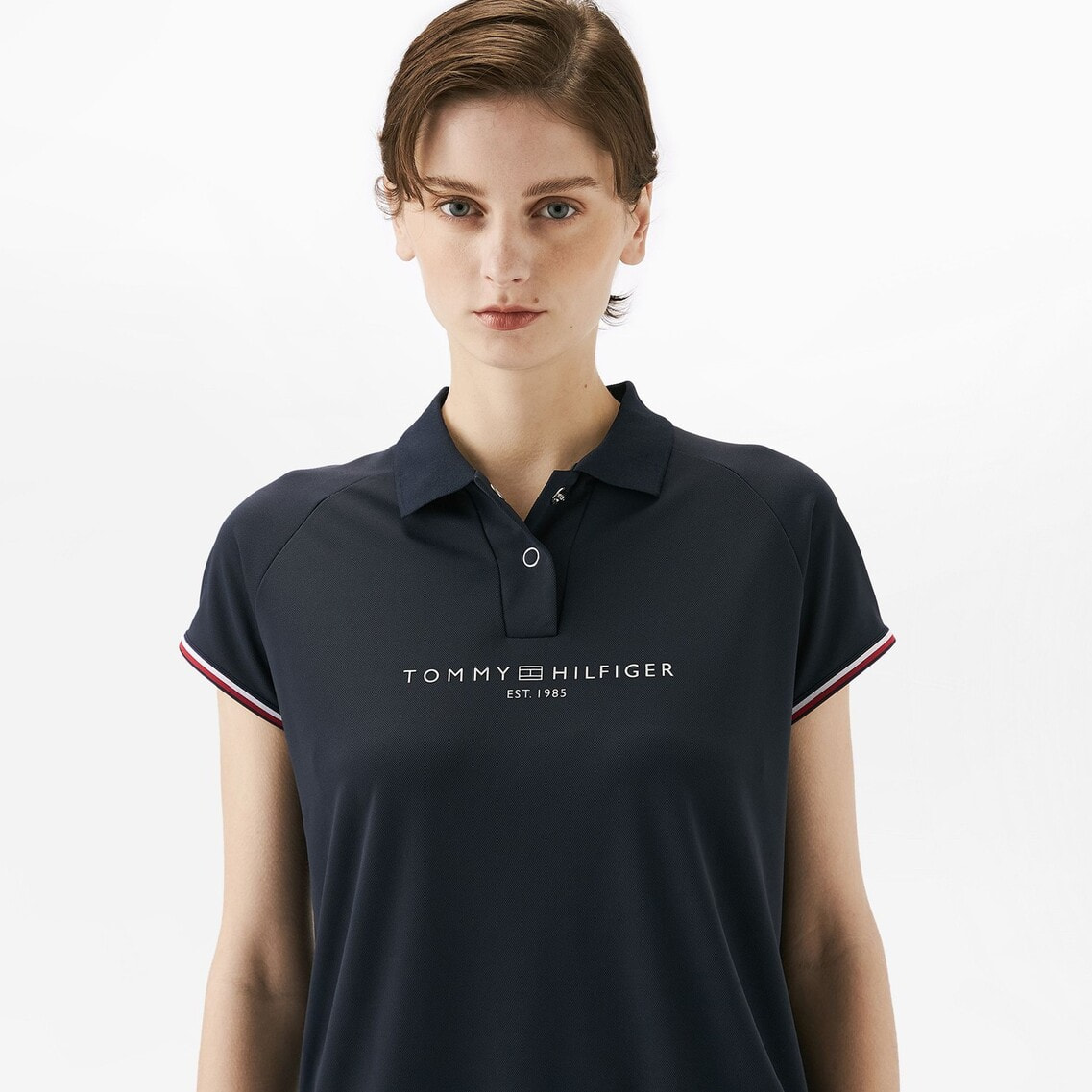   GOLF フロントロゴ フレンチスリーブ フロントロゴフレンチスリーブポロシャツ | トミー ヒルフィガー