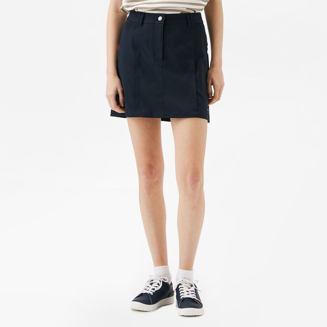 PRADA スカート ゴルフ バックプリントツイルスカート | トミー ヒルフィガー ゴルフ