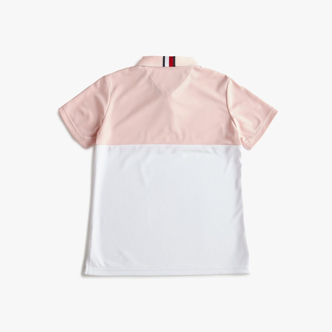 2点でさらに10％OFF】コントラストカラー半袖ロゴポロシャツ