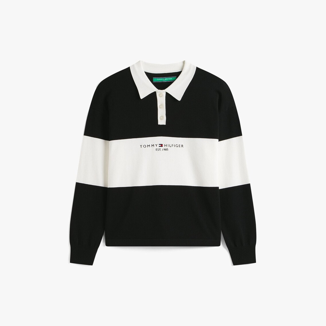 2点でさらに10％OFF】ニットラグビーシャツ | トミー ヒルフィガー