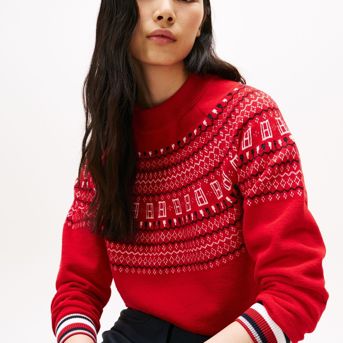 フェアアイルハイネックニット | トミー ヒルフィガー ゴルフ | トミー