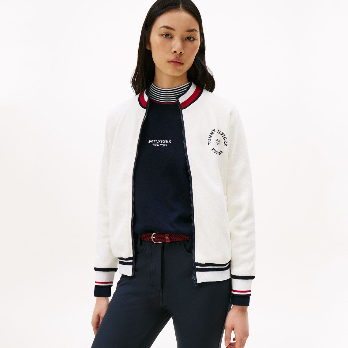   GOLF ニットジャケット リバーシブルジップアップニットジャケット | トミー