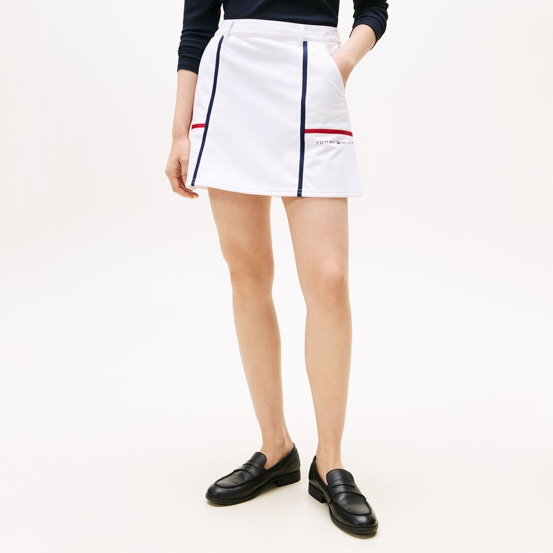3点でさらに10％OFF】ウィンドプルーフミニスカート | トミー