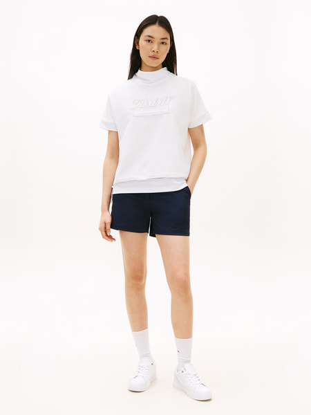 メッシュレイヤードモックネックシャツ | トミー ヒルフィガー ゴルフ
