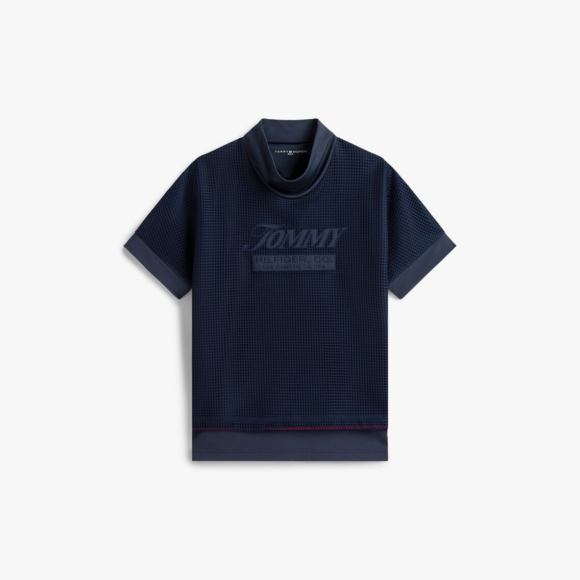 レイダース　メッシュユニフォーム　Ｔシャツ トミー メッシュレイヤードモックネックシャツ | トミー ヒルフィガー ゴルフ