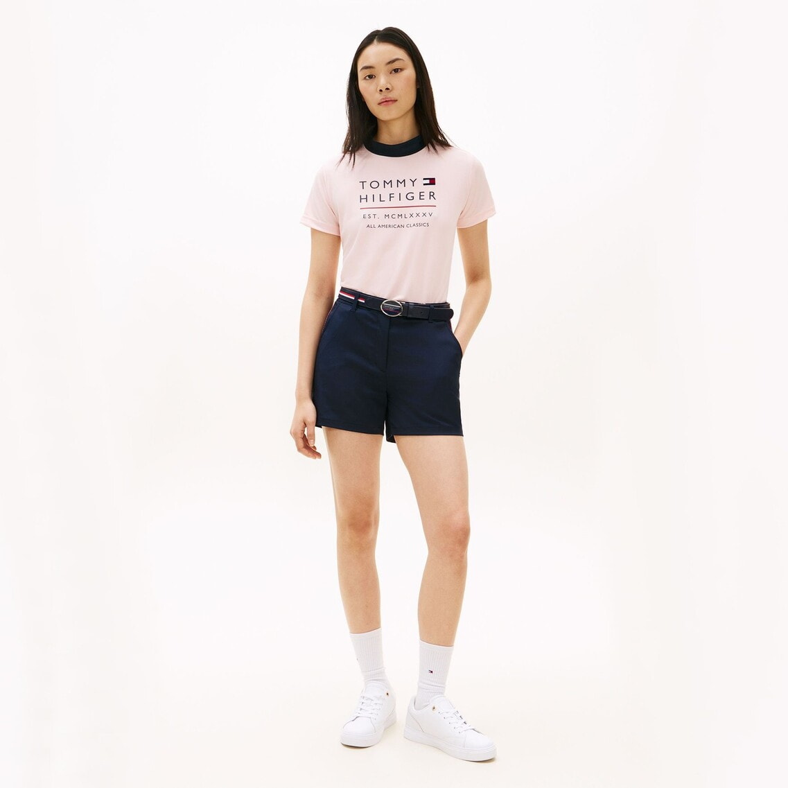 2点でさらに10％ off】モックネックシャツ | トミー ヒルフィガー