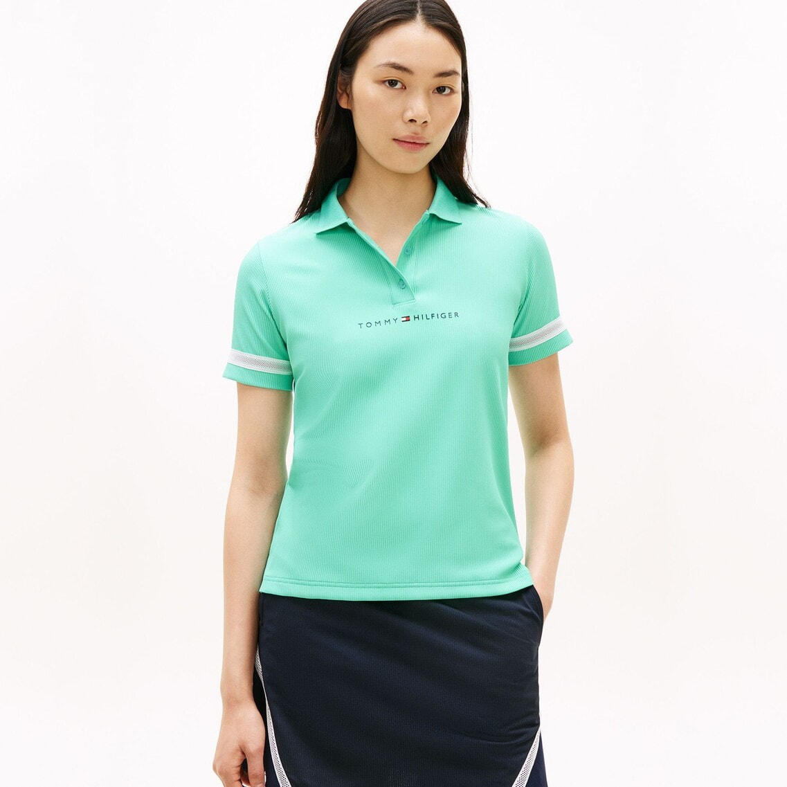 2点でさらに10％ off】ストレッチコードピケポロシャツ | トミー