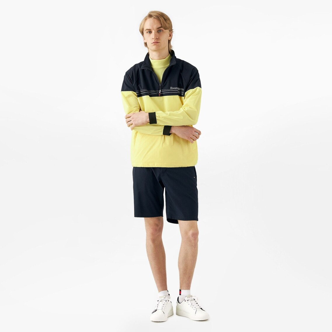 2点でさらに10％OFF】ハーフジップブルゾン | トミー