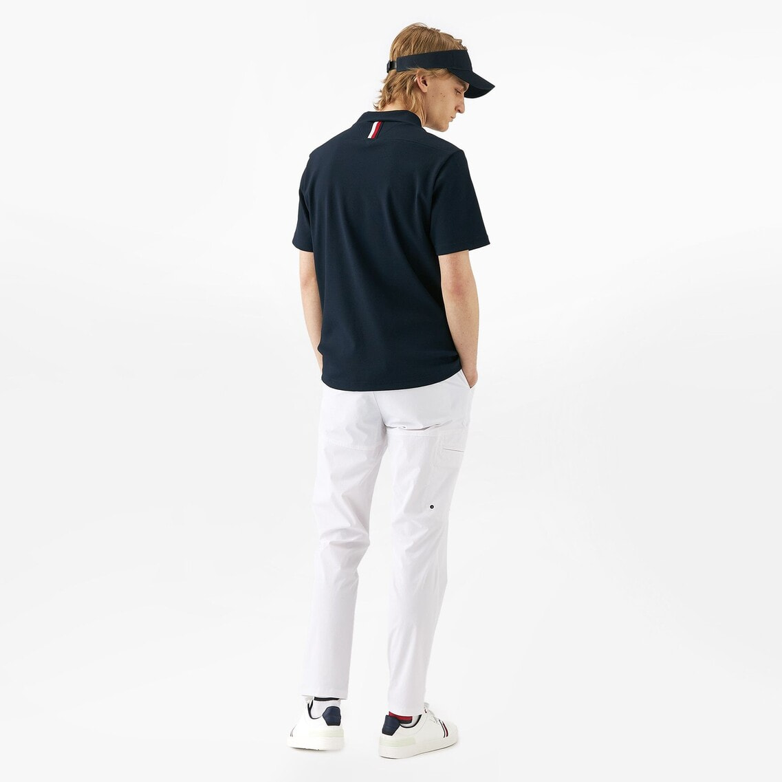 2点でさらに10％OFF】マルチフラッグ半袖モックネックシャツ