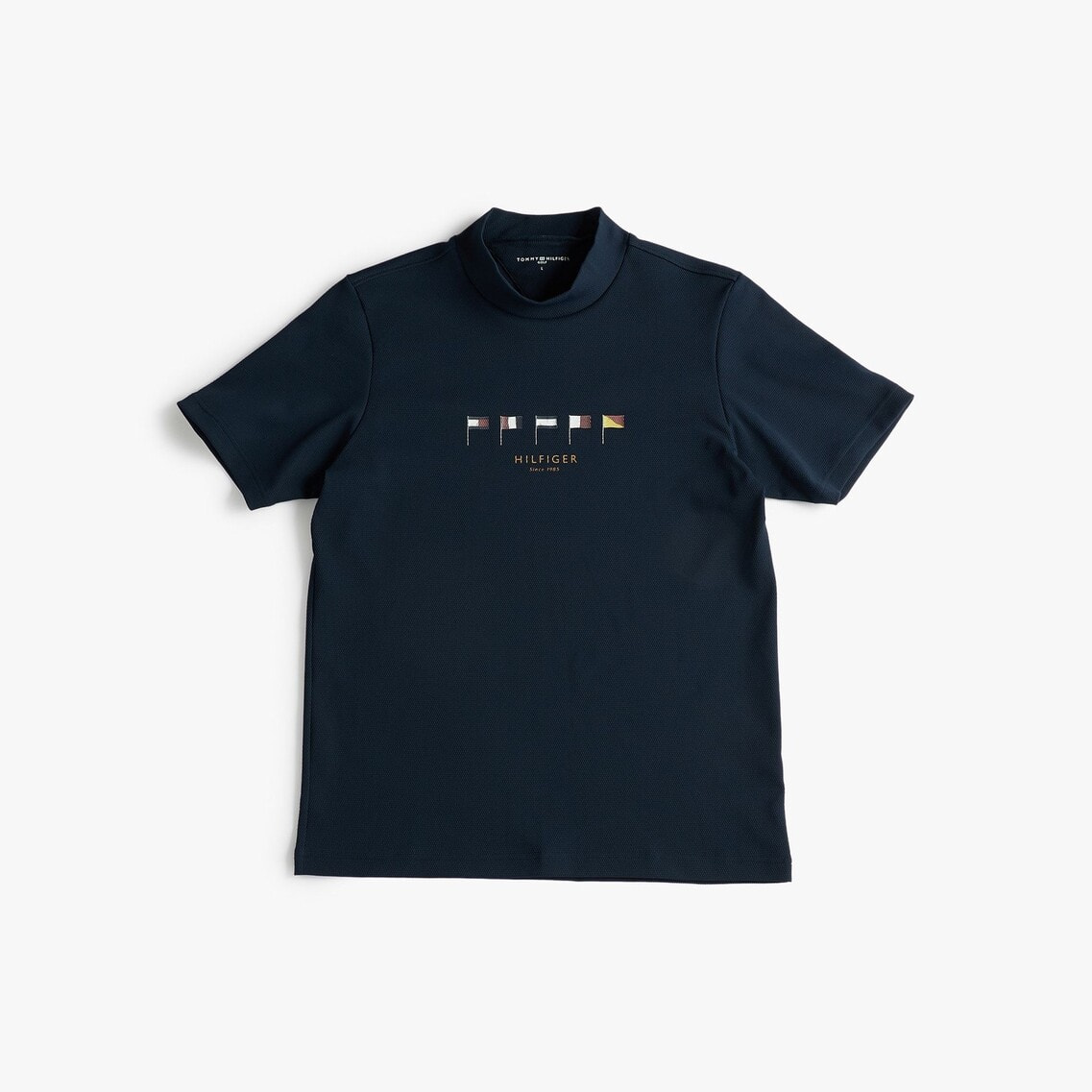 トミーヒルフィガーゴルフ 半袖 モックネック М ブラック 30％OFF】[トミー ヒルフィガー ゴルフ]メンズ ロゴジャガード