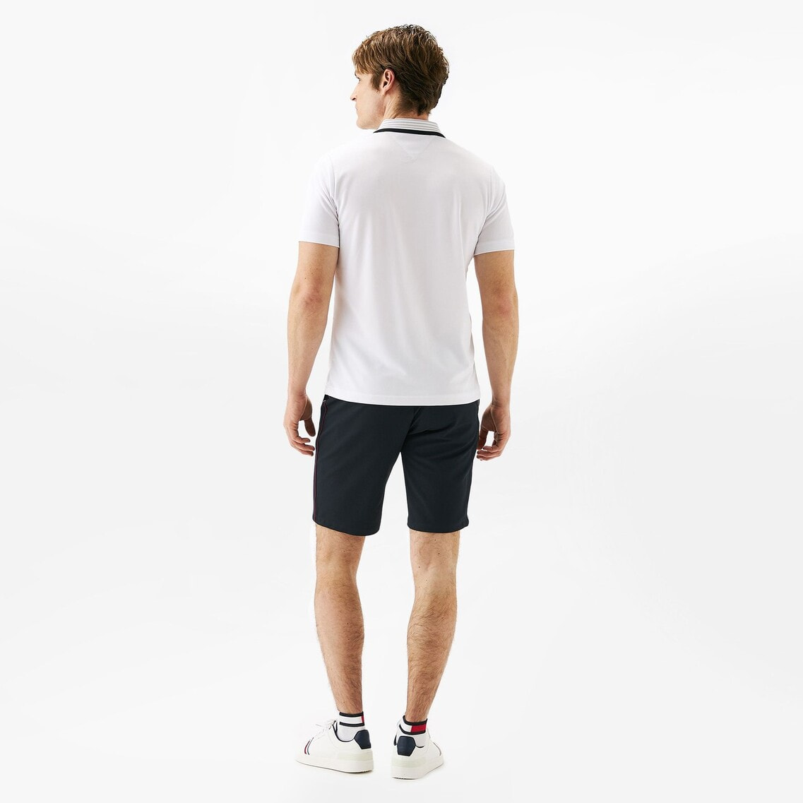   -   GOLFエッセンシャル 半袖ポロシャツ エッセンシャルストライプカラー半袖ポロシャツ | トミー
