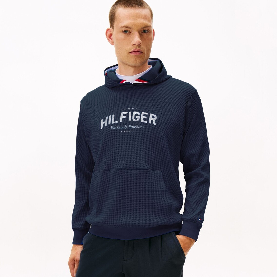 ラフロッグ　パーカー　Sサイズ フロントロゴスウェットパーカー | トミー ヒルフィガー ゴルフ