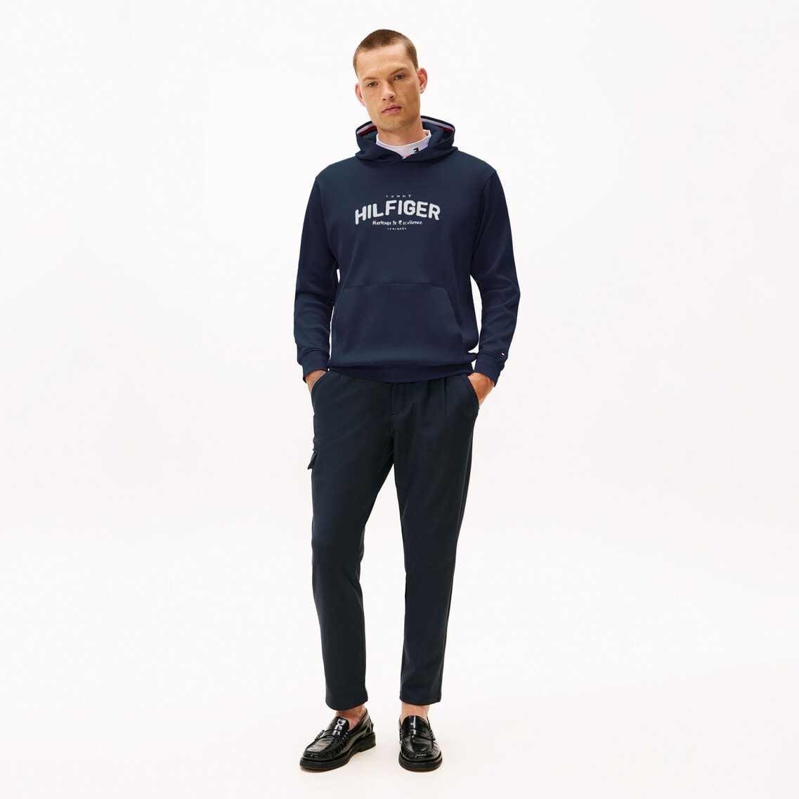 ラフロッグ　パーカー　Sサイズ フロントロゴスウェットパーカー | トミー ヒルフィガー ゴルフ