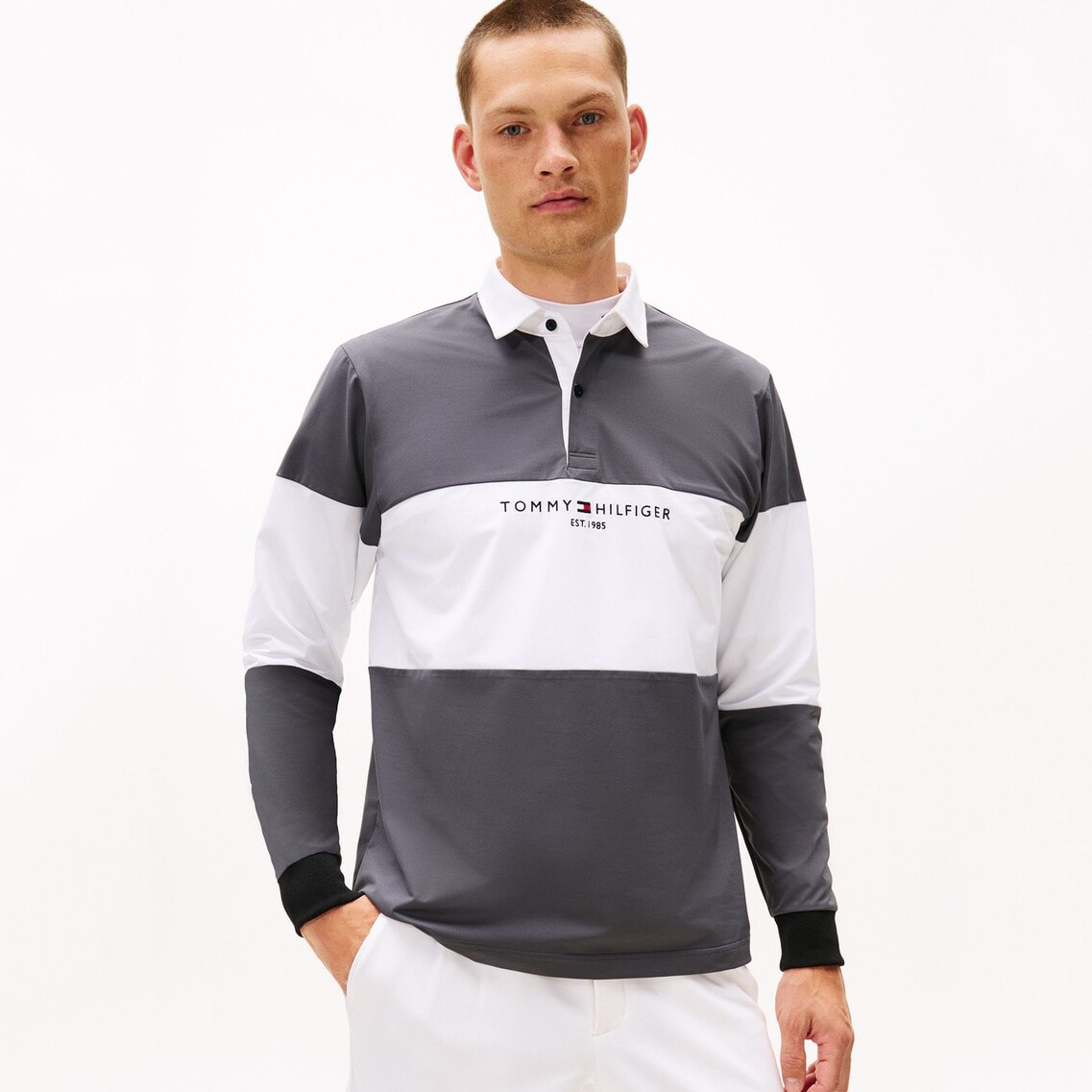 トミーヒルフィガー　ラガーシャツワンピース Tommy Girl スターグラフィックラガーワンピース | トミー ジーンズ