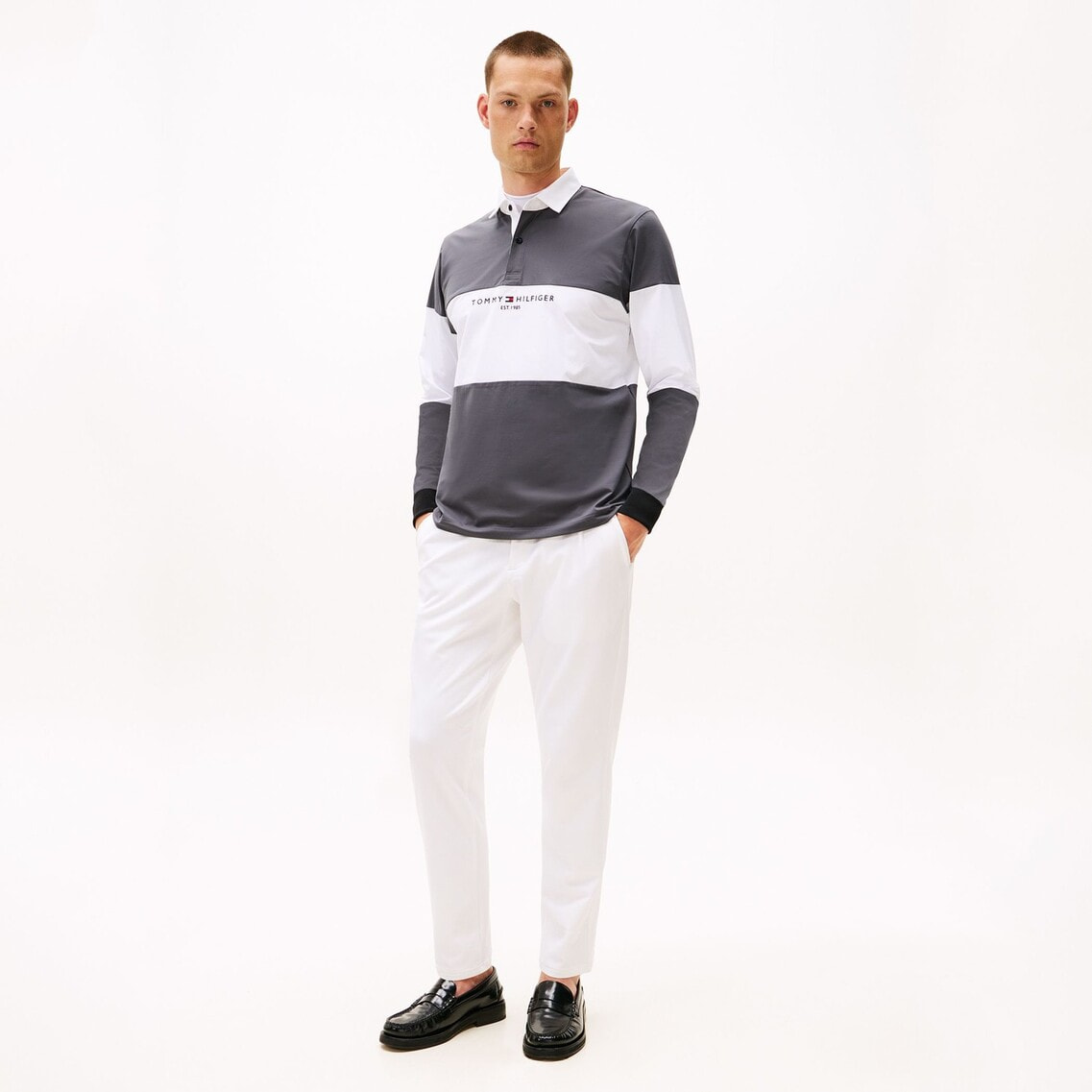 カラーブロックラガーシャツ | トミー ヒルフィガー ゴルフ | トミー