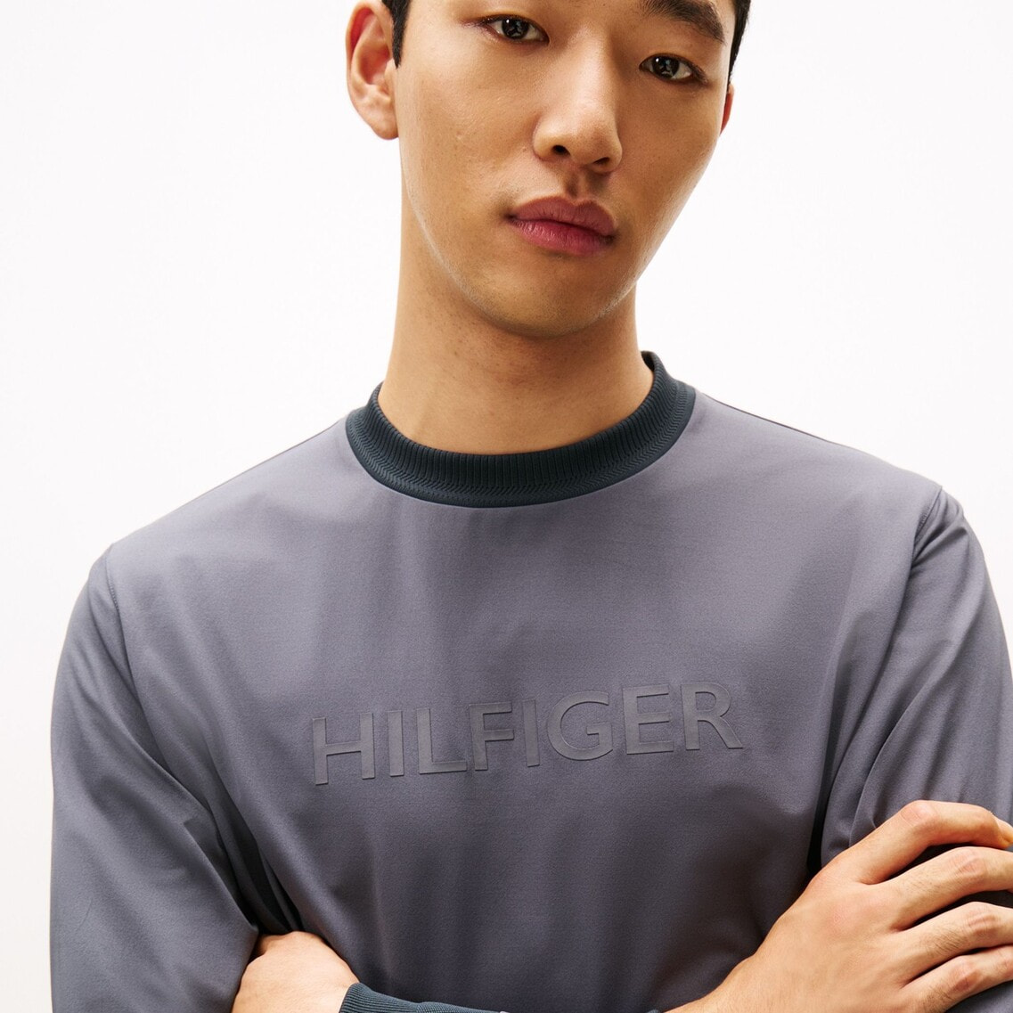 ウィンドプルーフクルーネックスウェットプルオーバー | トミー