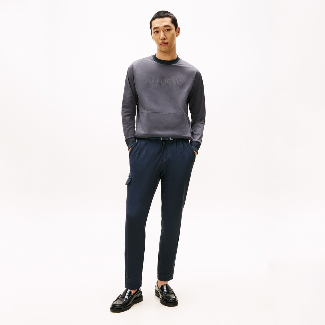 ウィンドプルーフクルーネックスウェットプルオーバー | トミー