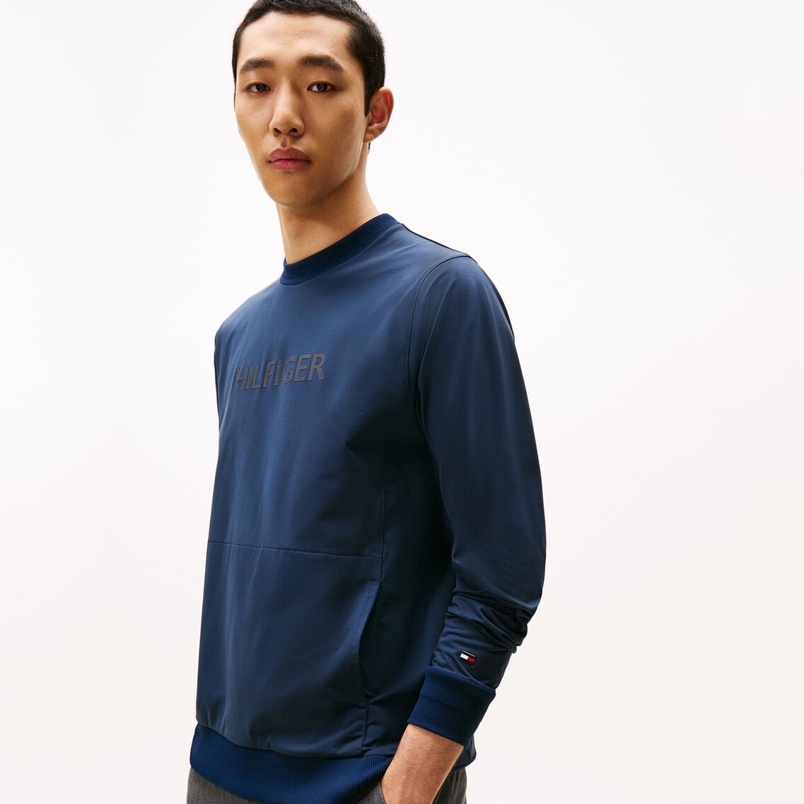 3点でさらに10％OFF】ウィンドプルーフクルーネックスウェットプル