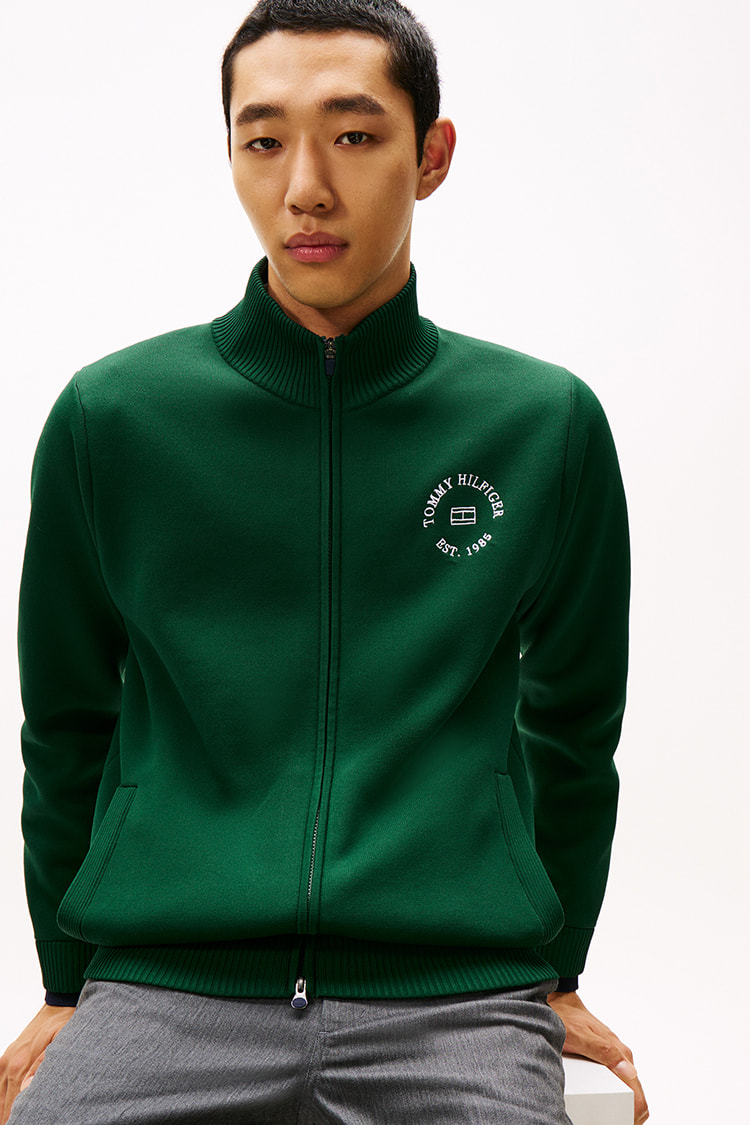 トミー ヒルフィガー ゴルフ ジャケット ロゴテープ ウォームジャケット メンズ TOMMY HILFIGER GOLF（トミー ヒルフィガー ゴルフ）の「[トミー