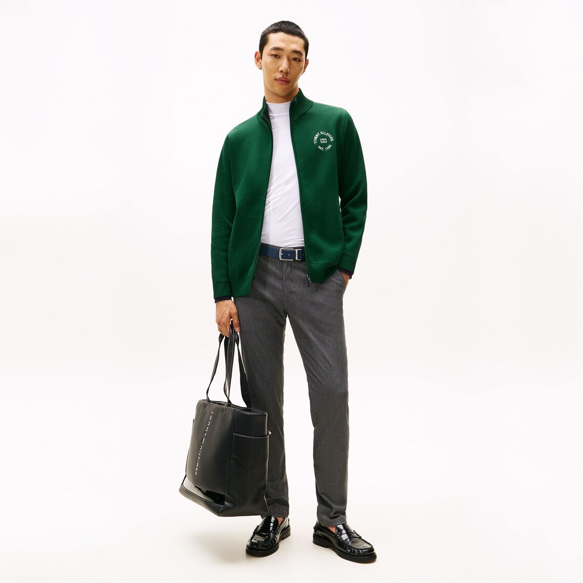 モールニットジップアップジャケット | トミー ヒルフィガー ゴルフ