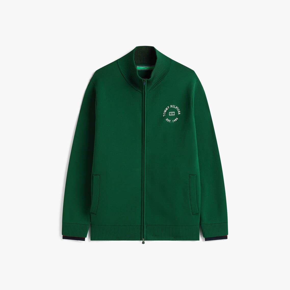 モールニットジップアップジャケット | トミー ヒルフィガー