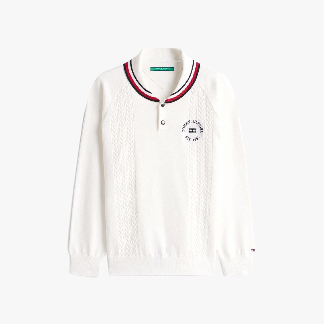 3点でさらに10％OFF】ショールカラーケーブルニットプルオーバー