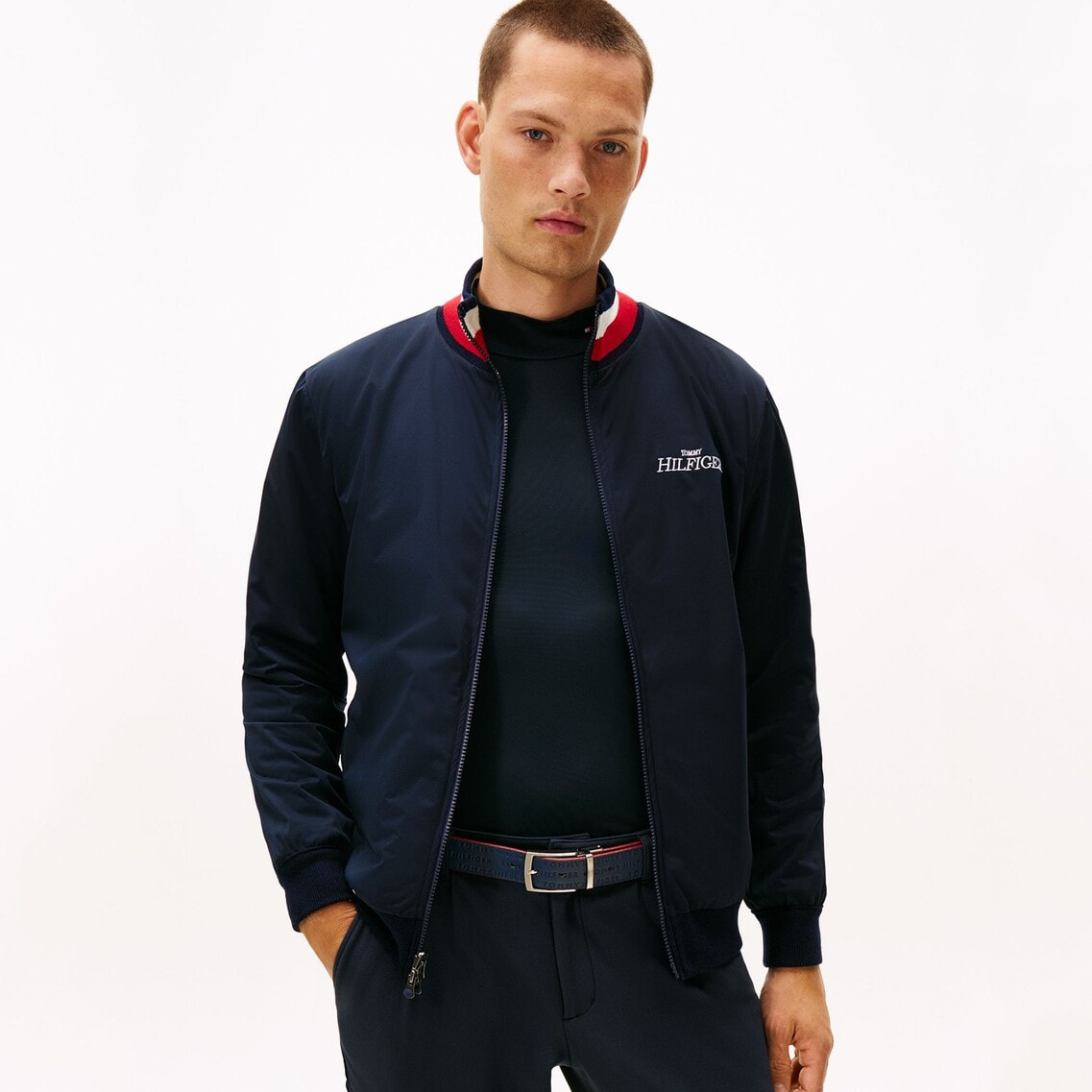 【タグ付き】トミーヒルフィガーゴルフ　リバーシブルジャケット　中綿　M TOMMY HILFIGER GOLF トミーヒルフィガー ゴルフ ジャケット