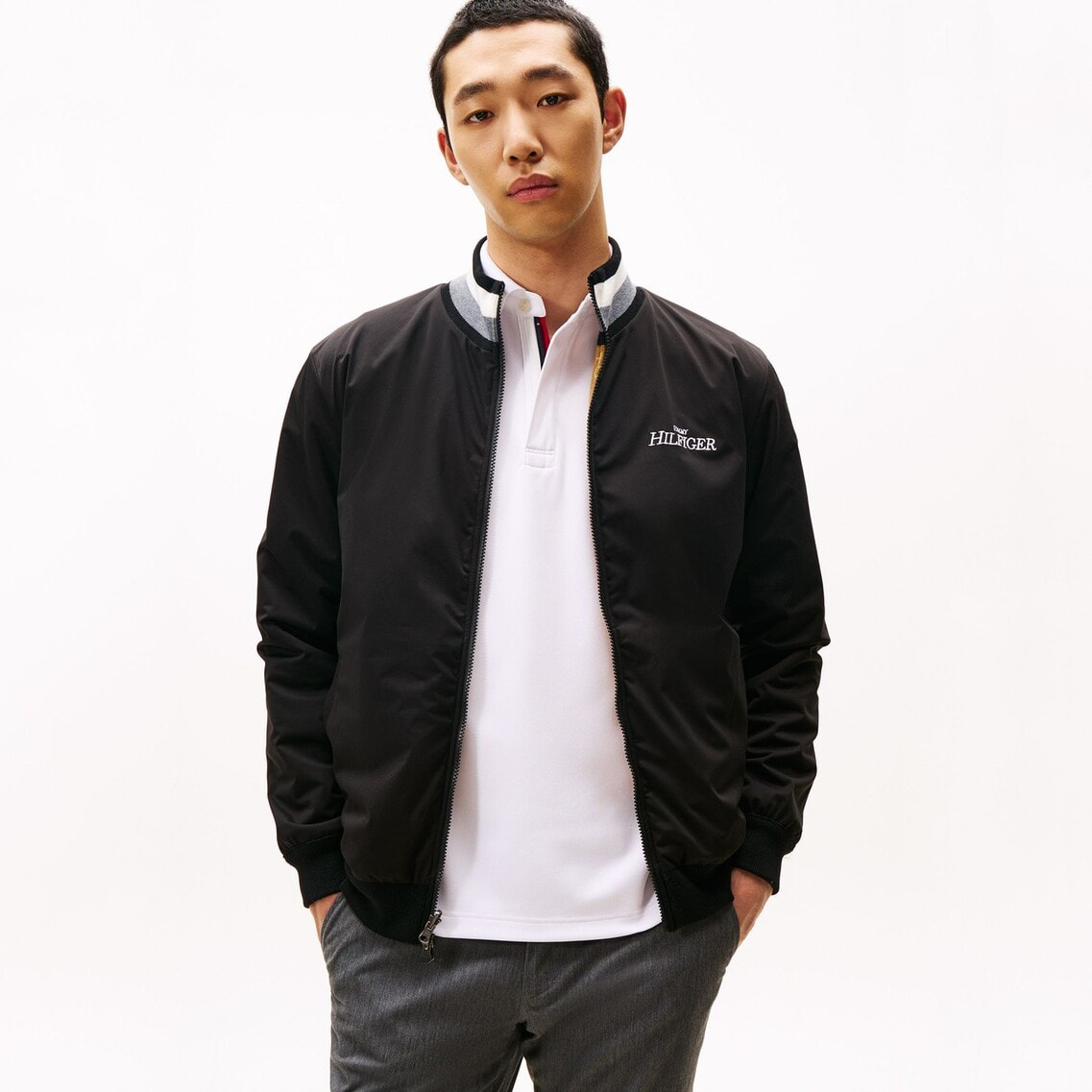 【タグ付き】トミーヒルフィガーゴルフ　リバーシブルジャケット　中綿　M Amazon | [トミー ヒルフィガー ゴルフ] ジャケット フラッグ