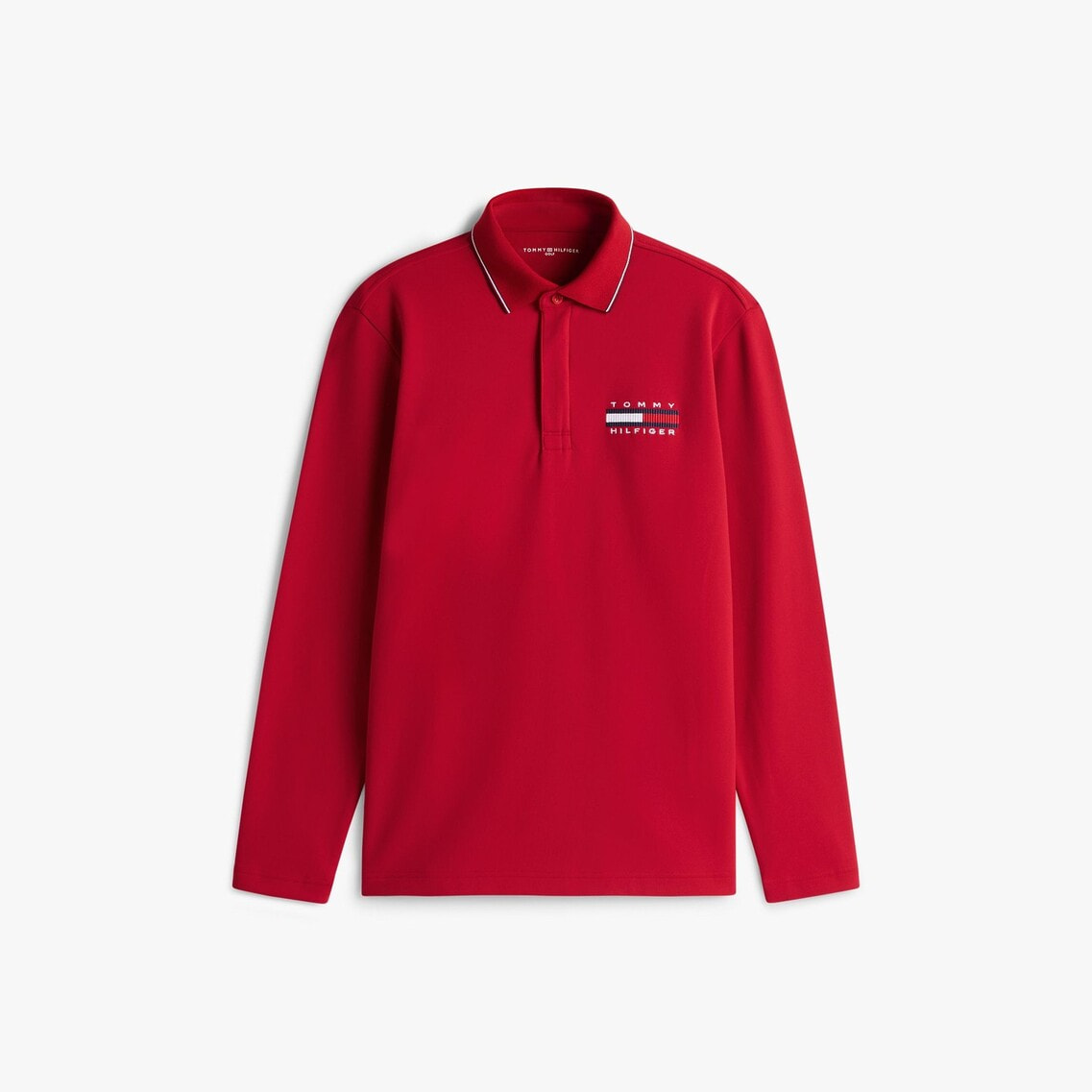 ロングスリーブジップアップポロシャツ | トミー ヒルフィガー ゴルフ