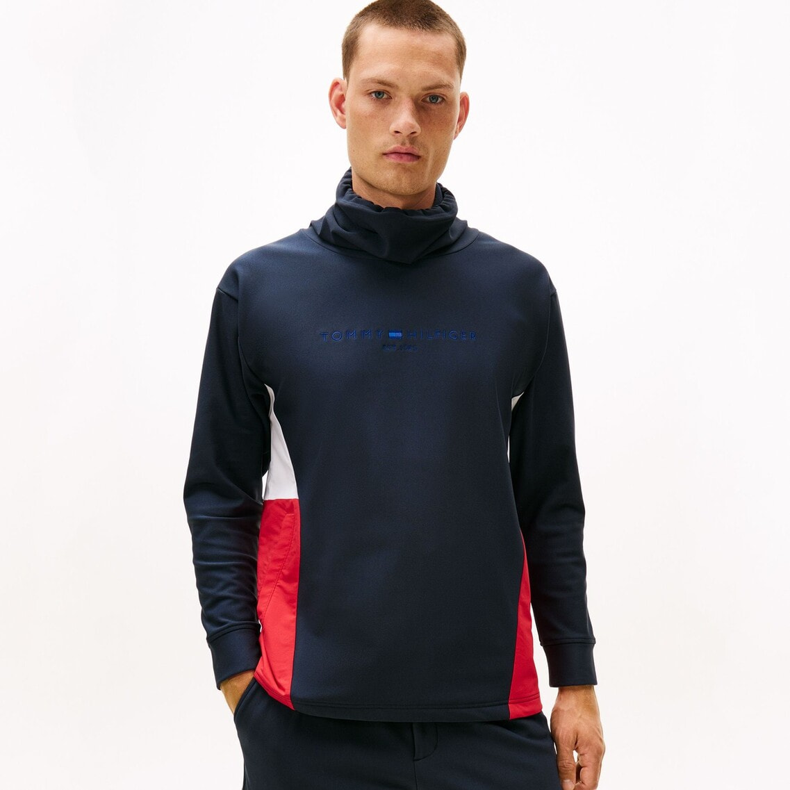 トミーヒルフィガー　ゴルフ　トレーナー　Vネック　プルオーバー　ニット　ウェア トミーヒルフィガー ゴルフ トレーナー Vネック プルオーバー