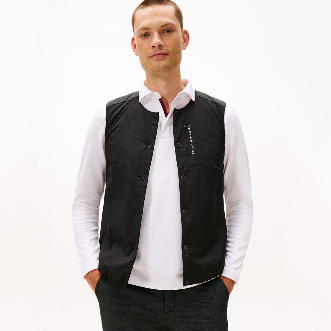 ノーカラーパデットベスト | トミー ヒルフィガー ゴルフ | トミー