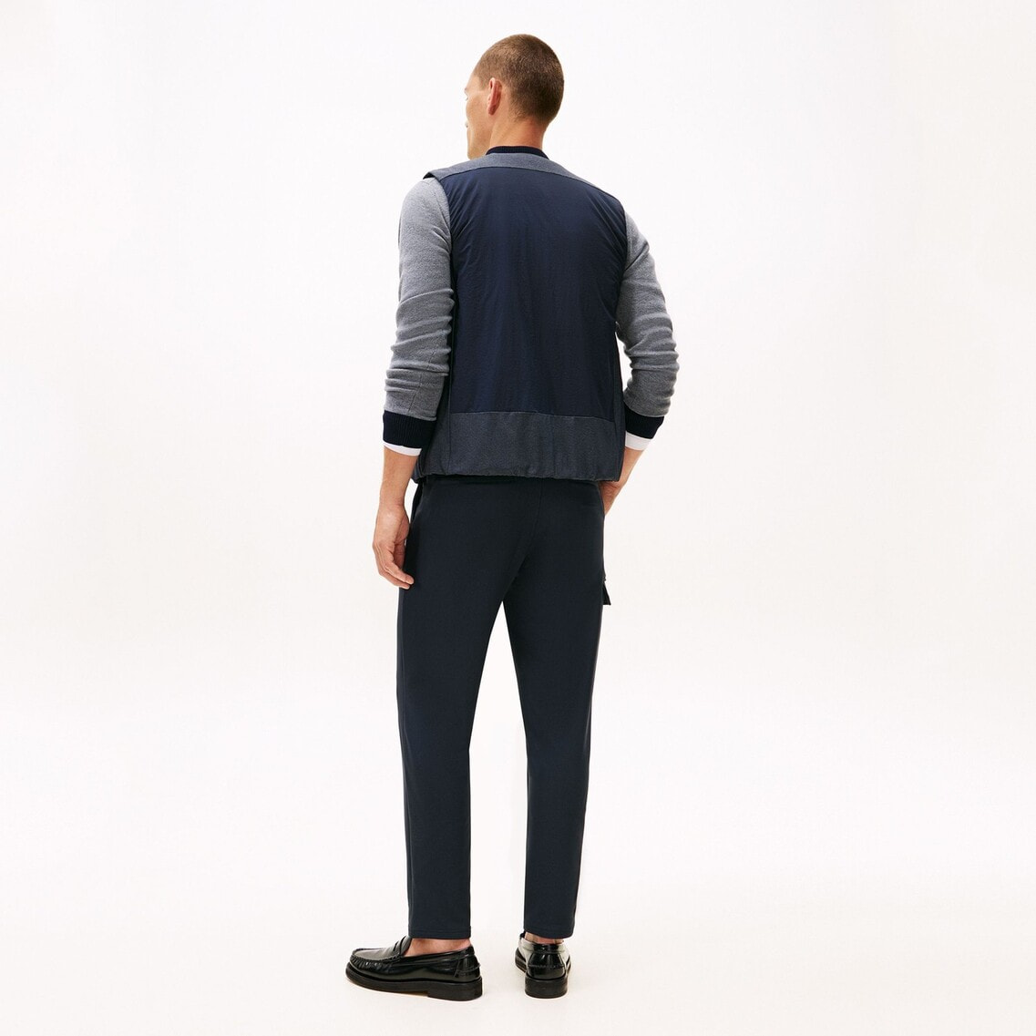 2点でさらに10％OFF】ノーカラーパデットベスト | トミー ヒルフィガー