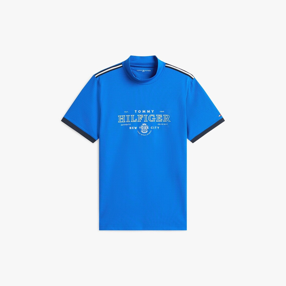 2点でさらに10％ off】クラシックモックネックショートスリーブシャツ