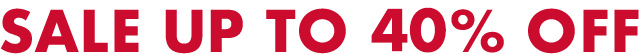 SALE ALL 40% OFF