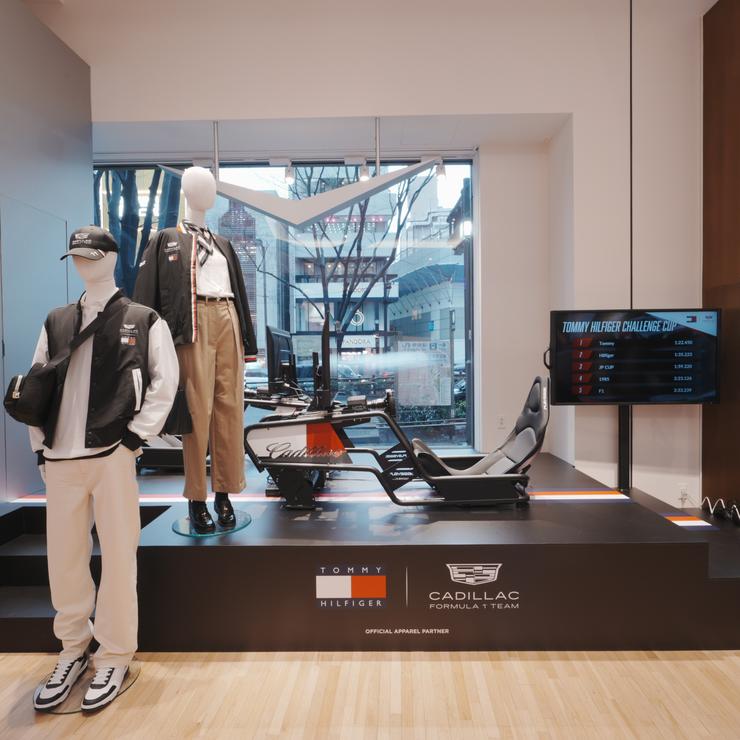 Tommy Hilfiger x Cadillac Formula 1® Teamシミュレーター体験 & オリジナルフォトブース 