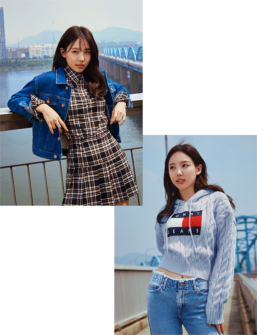 TOMMY JEANS X NAYEON – TWICEのナヨンが選んだトミー ジーンズの 